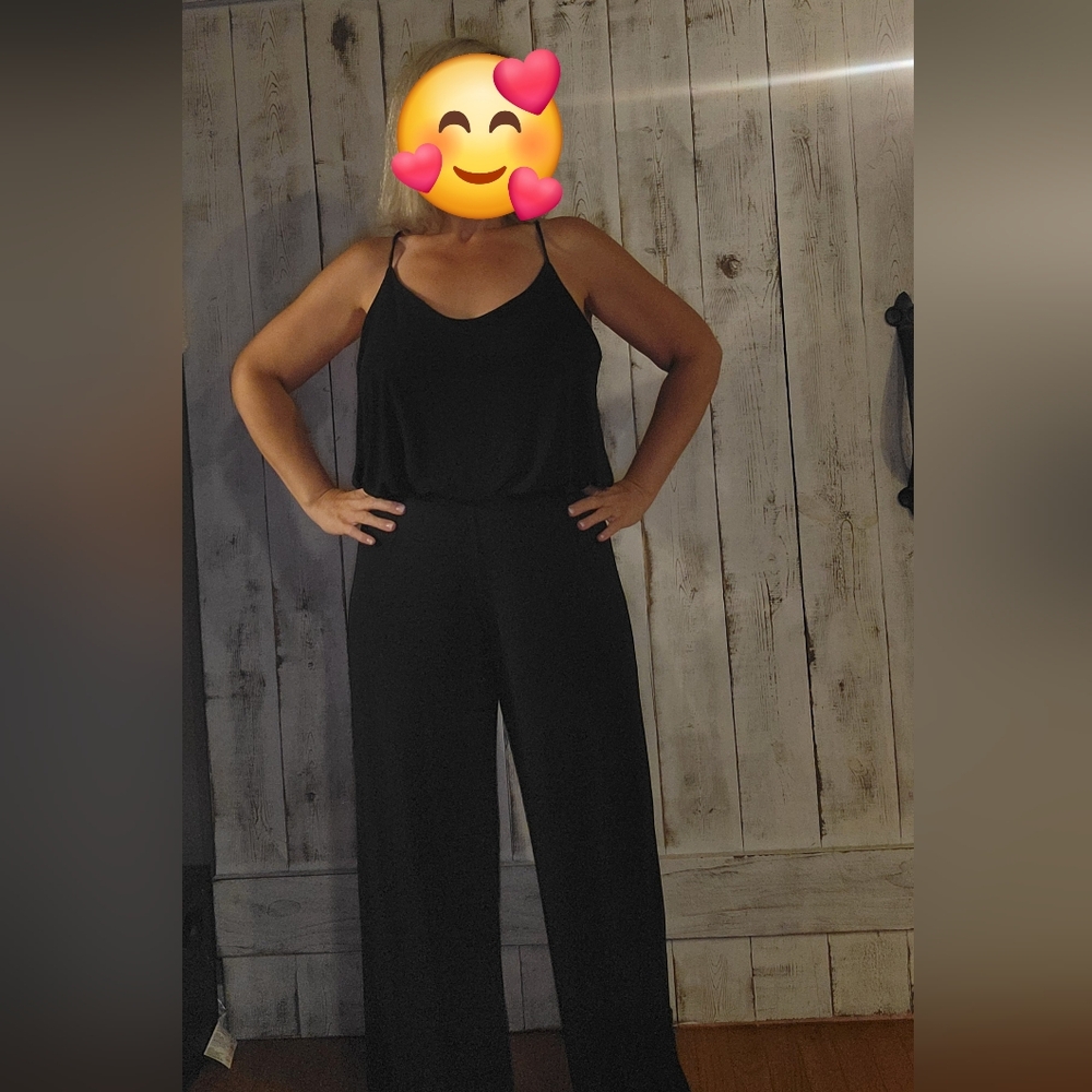 Chic Black Women's Jumpsuit / Romper